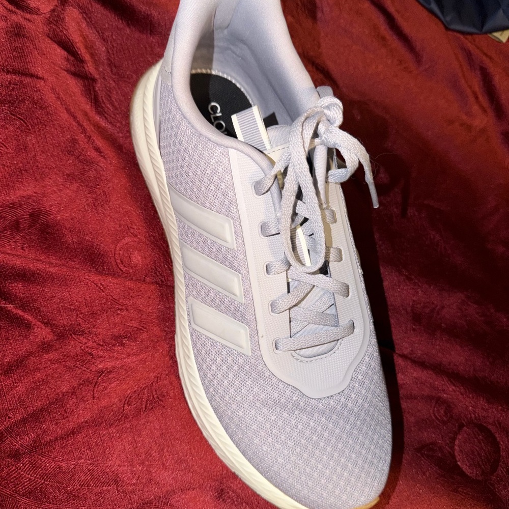 Adidas Lilac Gray Sneakers